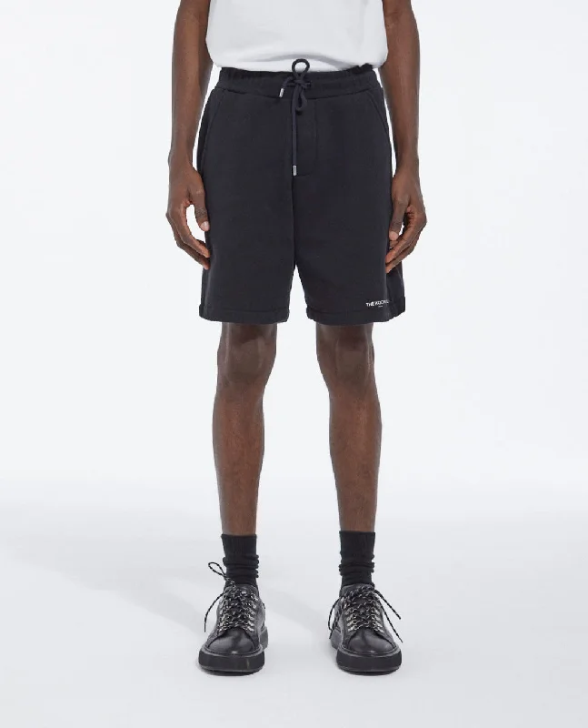 Fleece Shorts With Small Logo