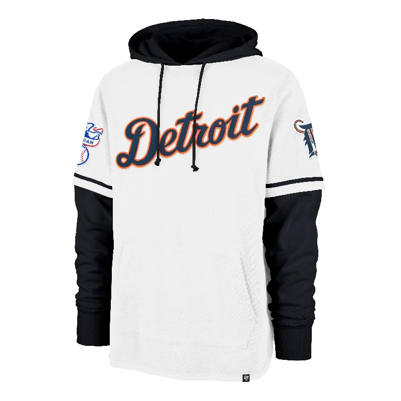 DETROIT TIGERS COOPERSTOWN TRIFECTA '47 SHORTSTOP PULLOVER HOOD