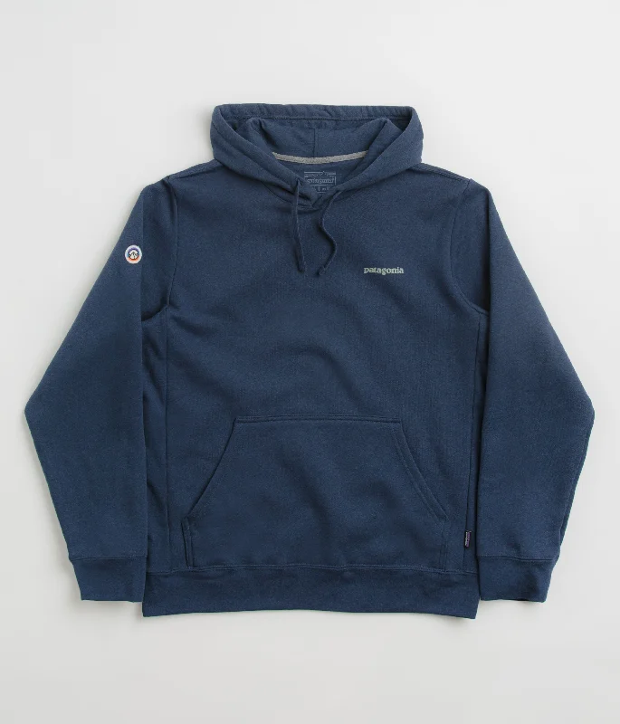 Patagonia Fitz Roy Icon Uprisal Hoodie - Lagom Blue