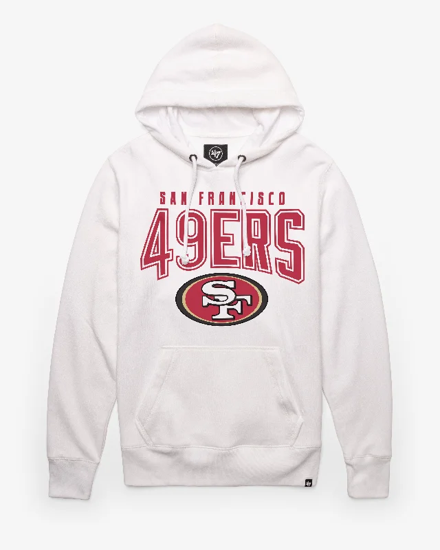 SAN FRANCISCO 49ERS TEAM ELEMENTS ARCH '47 HEADLINE HOOD