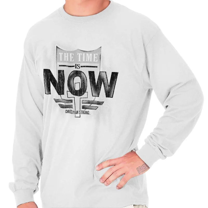 Time is Now Long Sleeve T-Shirt