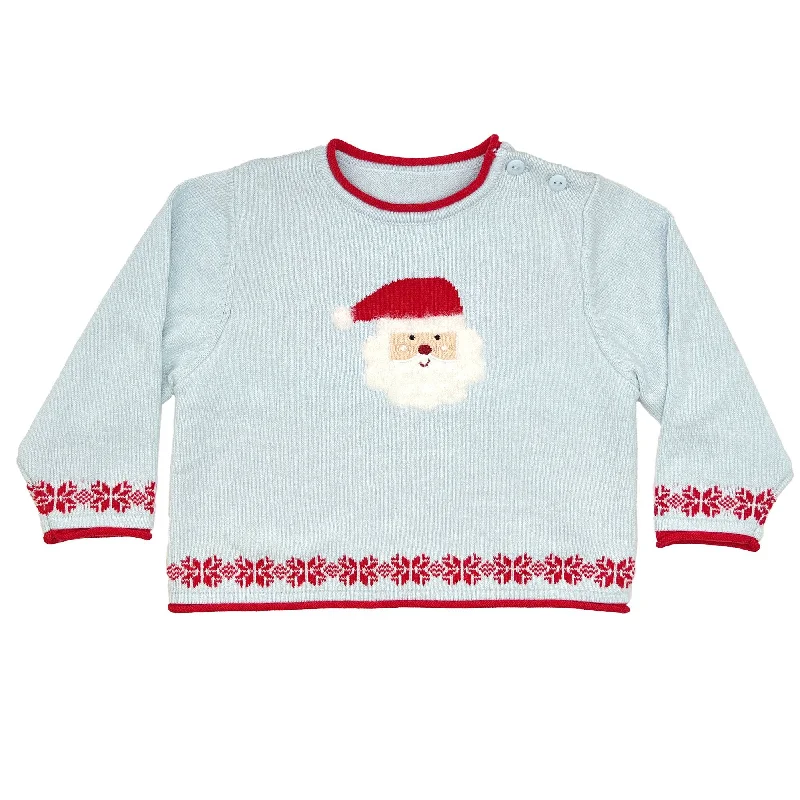 Fuzzy Santa Sweater