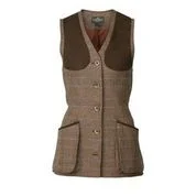 Laksen Lady's Bell Tweed Shooting Vest