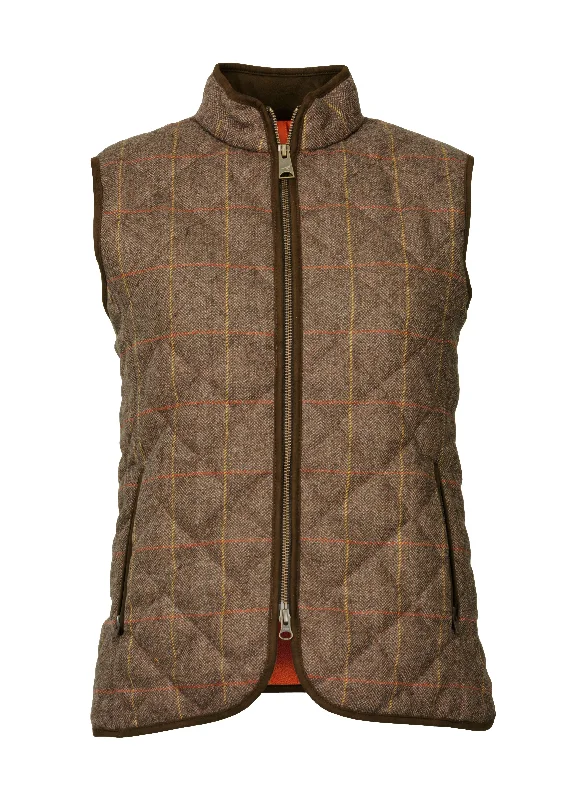 Laksen Lady's Blair Tweed Quilted Vest